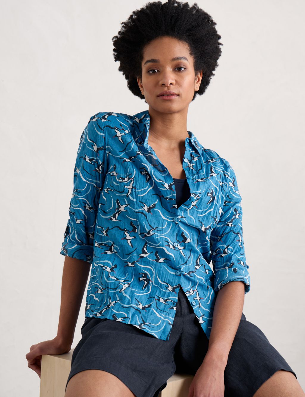 Pure Cotton Printed Shirt 3 of 6