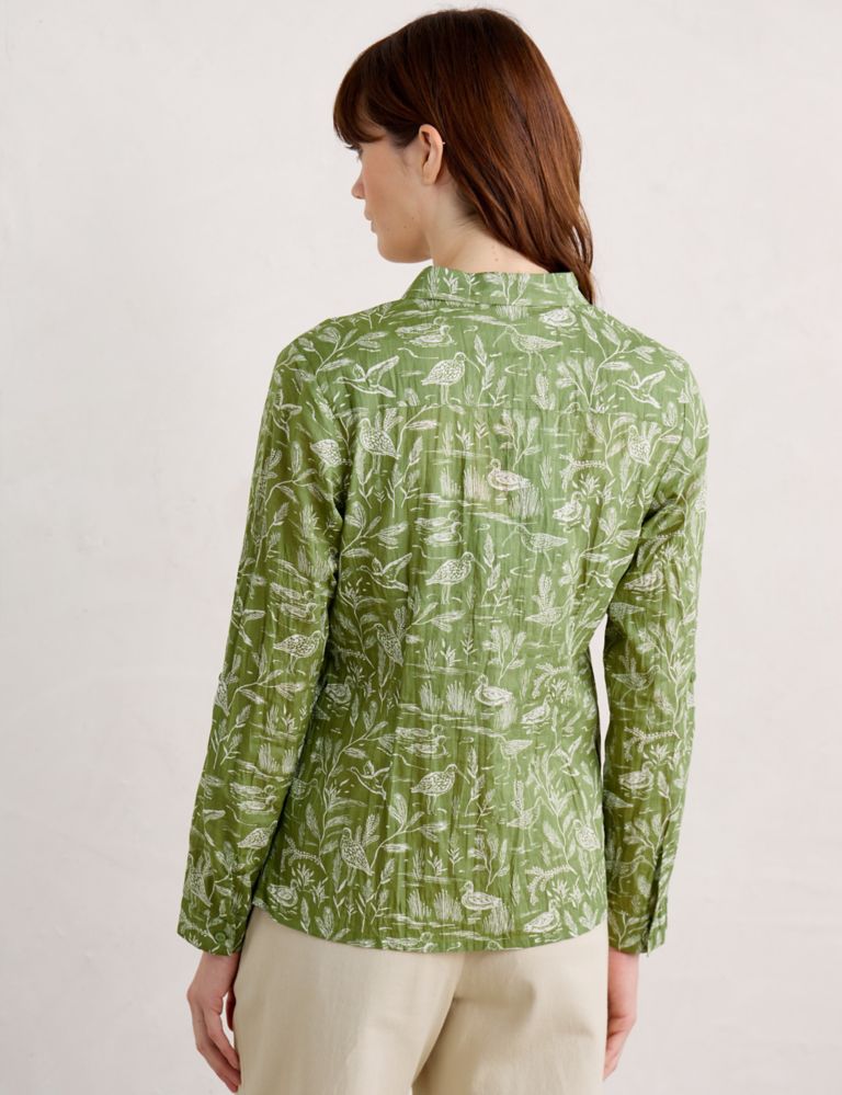 Pure Cotton Printed Shirt 4 of 6