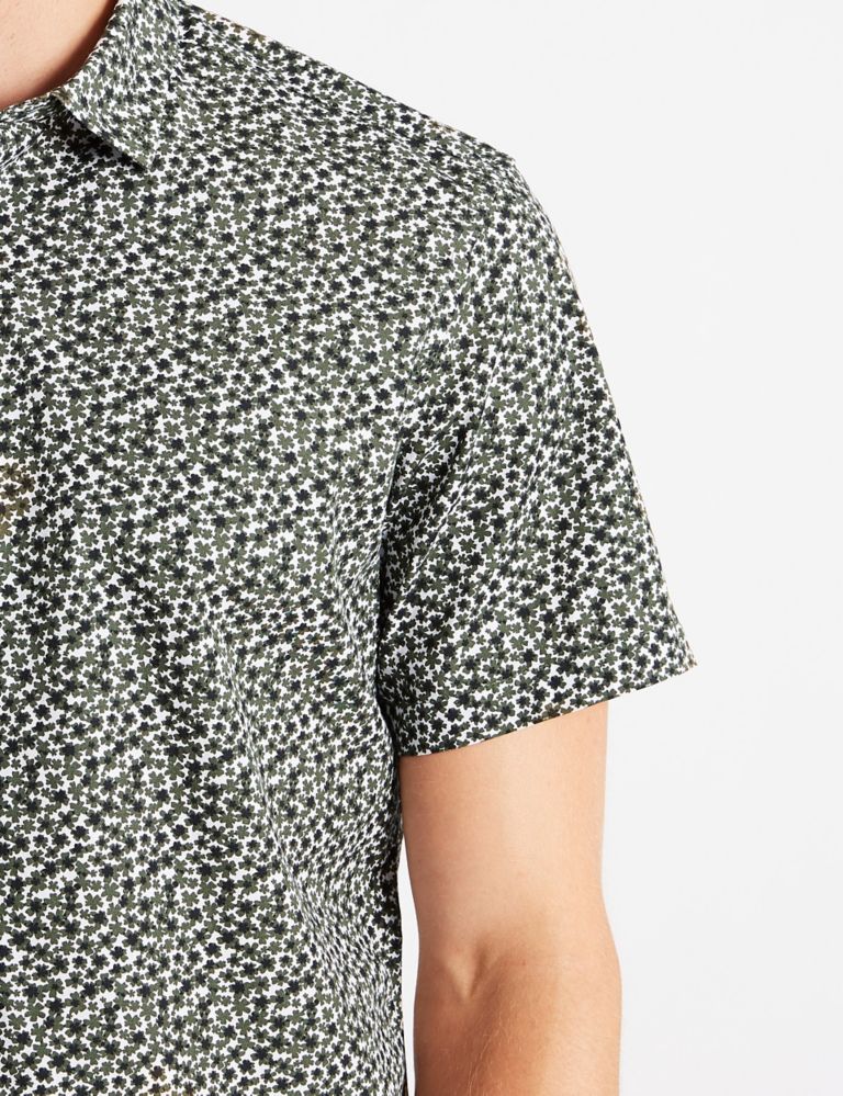 Pure Cotton Printed Shirt 5 of 5