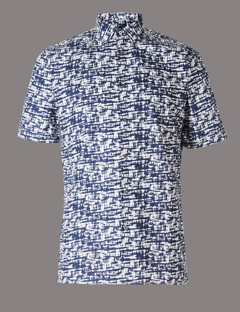 Pure Cotton Printed Shirt 2 of 5