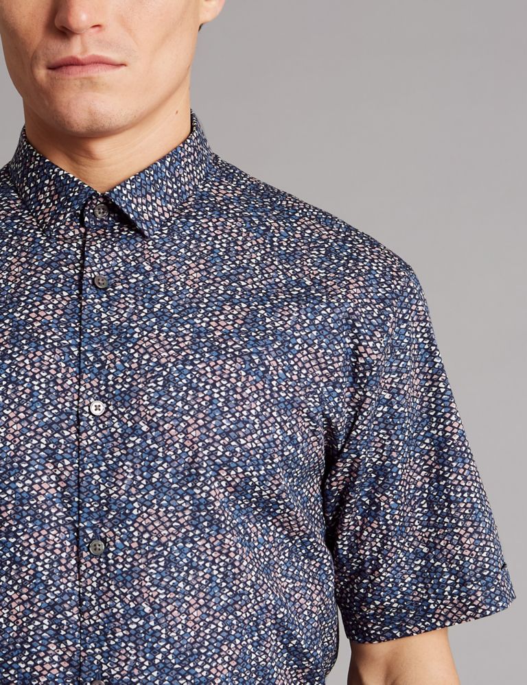 Pure Cotton Printed Shirt 5 of 5