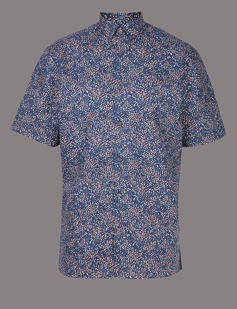 Pure Cotton Printed Shirt 2 of 5