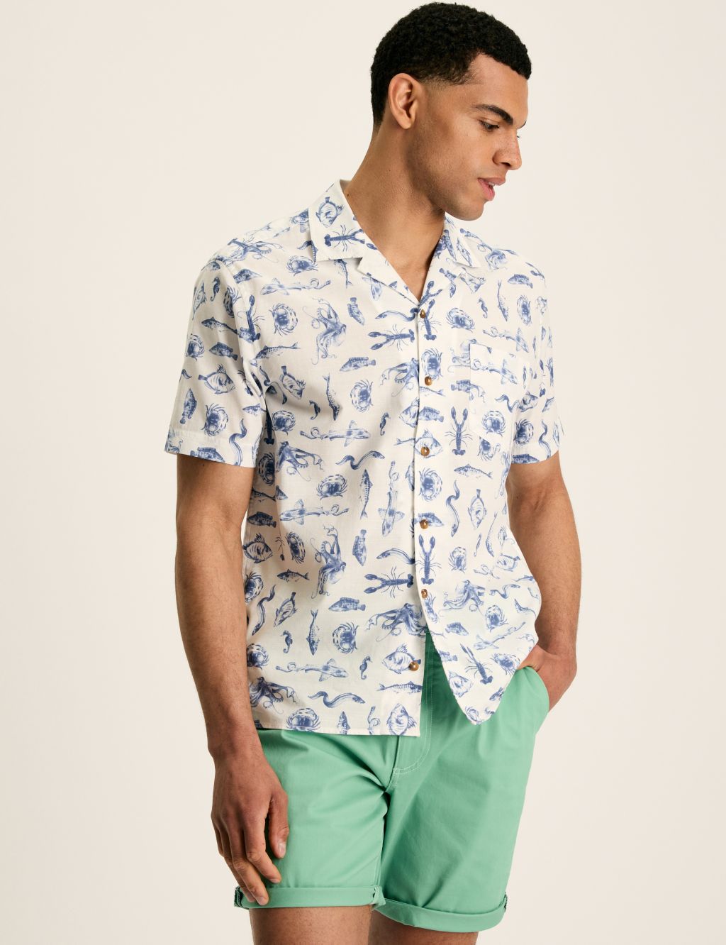 Pure Cotton Printed Shirt 3 of 5