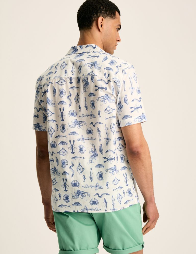 Pure Cotton Printed Shirt 4 of 5