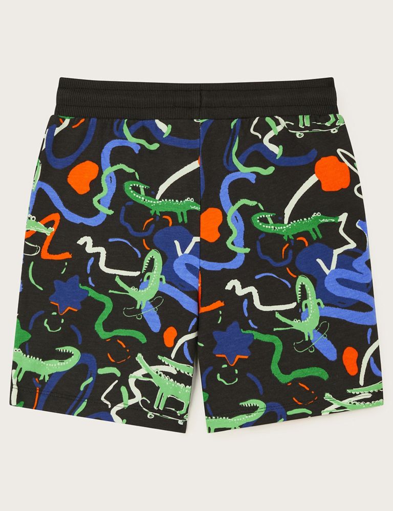 Pure Cotton Printed Shorts (3-13 Yrs) 3 of 3