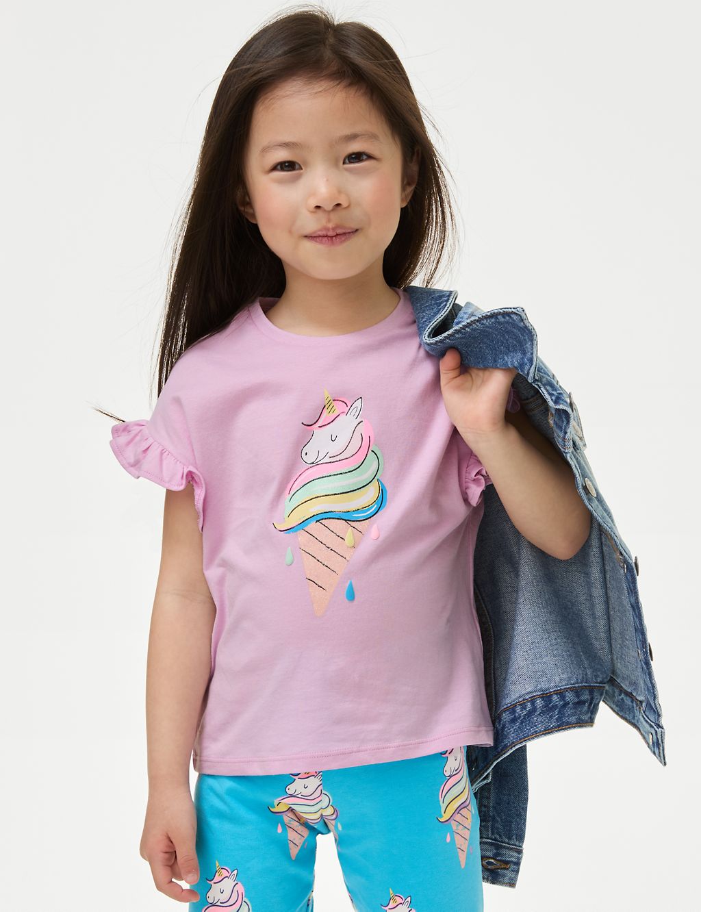 Pure Cotton Printed T-Shirt (2-8 Yrs) 3 of 5