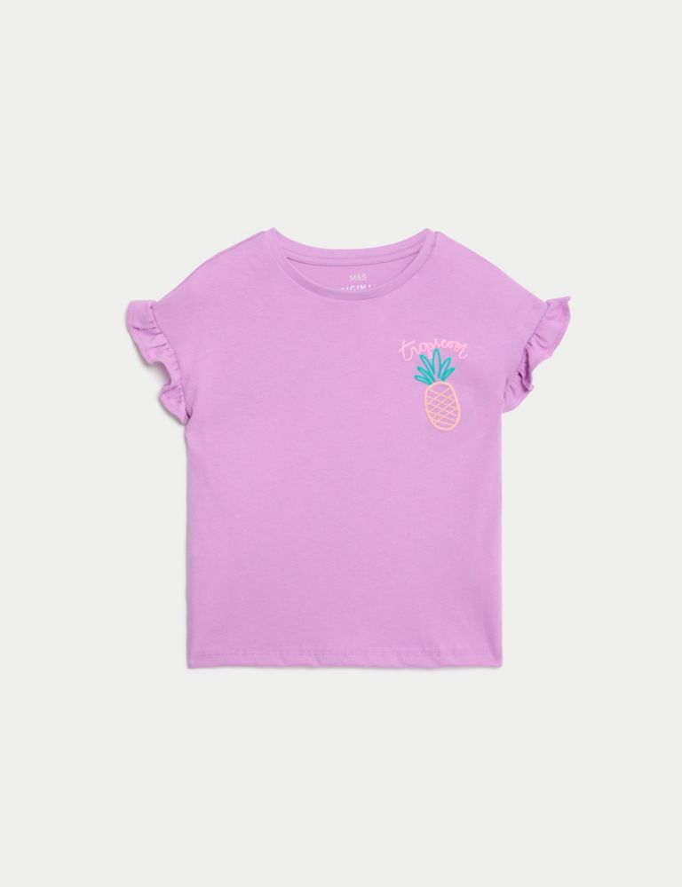 Pure Cotton Printed T-Shirt (2-8 Yrs) 2 of 5