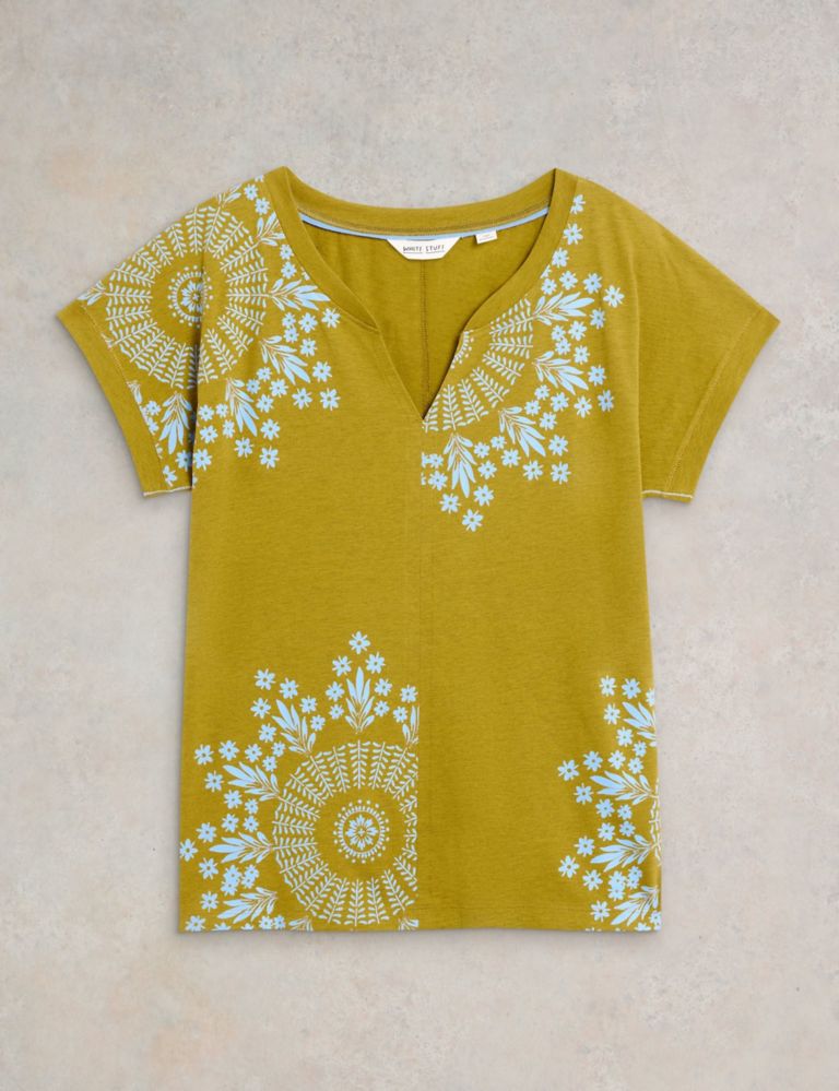 Pure Cotton Printed T-Shirt 2 of 6