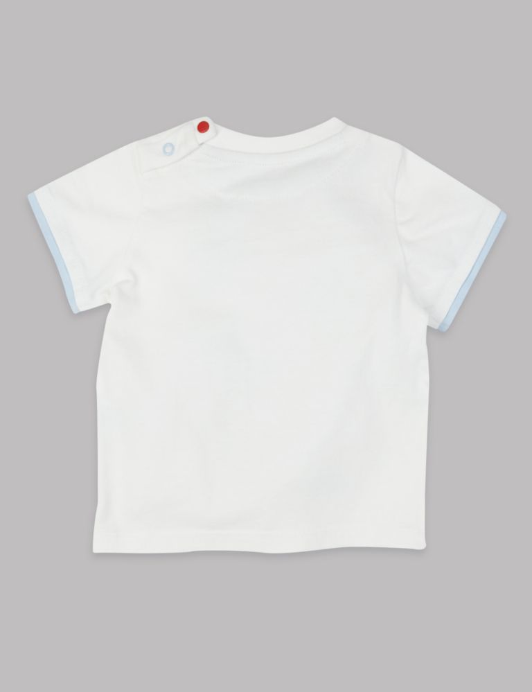 Pure Cotton Printed T-Shirt 2 of 3
