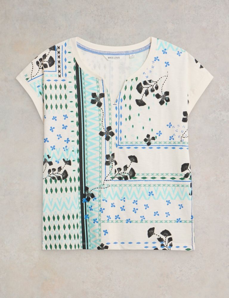 Pure Cotton Printed T-Shirt 2 of 6