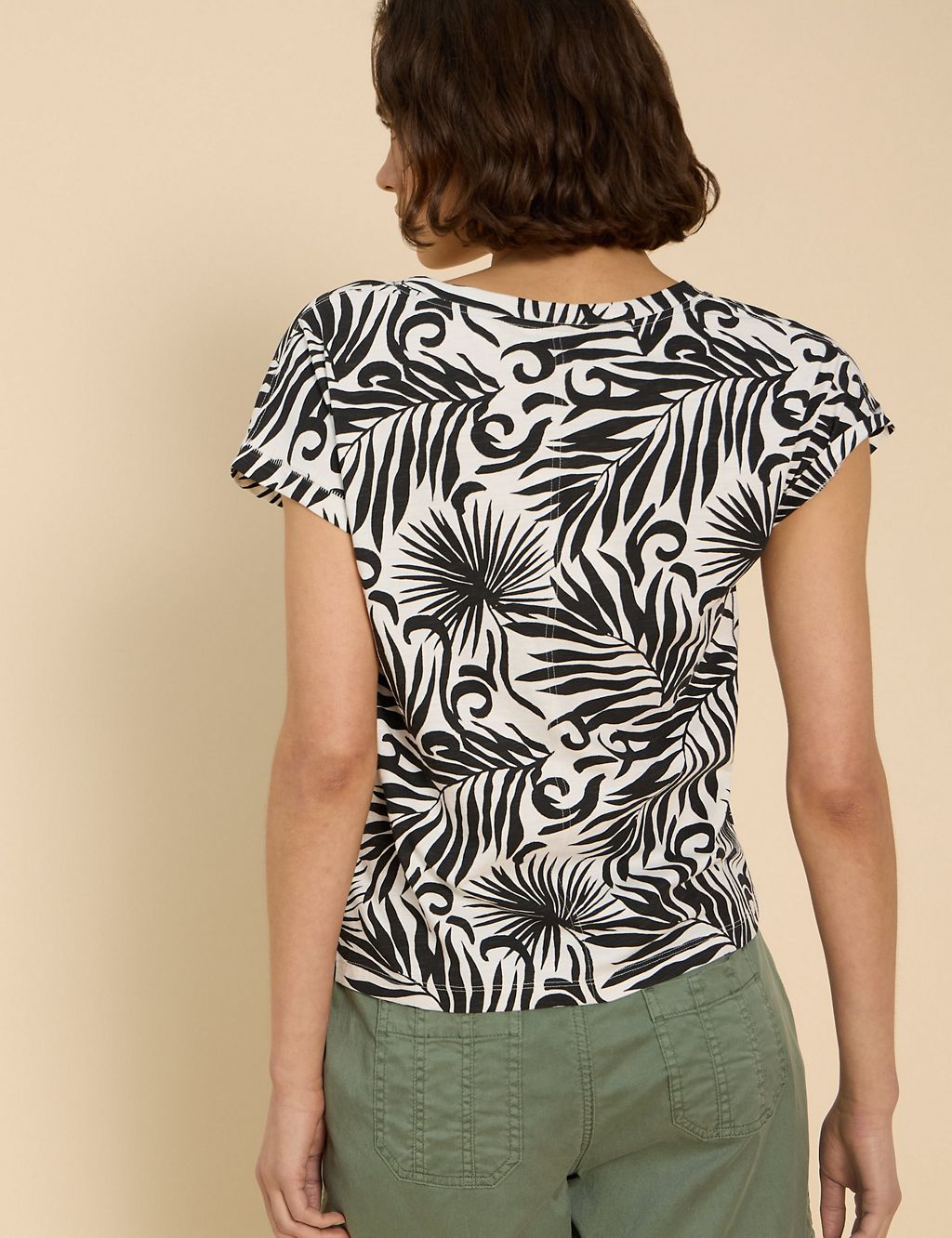 Pure Cotton Printed T-Shirt 4 of 6