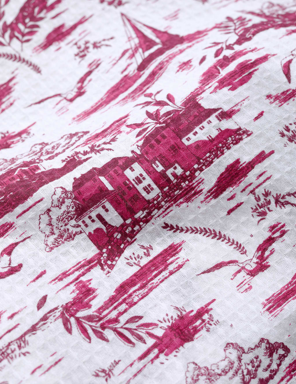 Pure Cotton Printed Tie Dressing Gown Seasalt Cornwall M&S