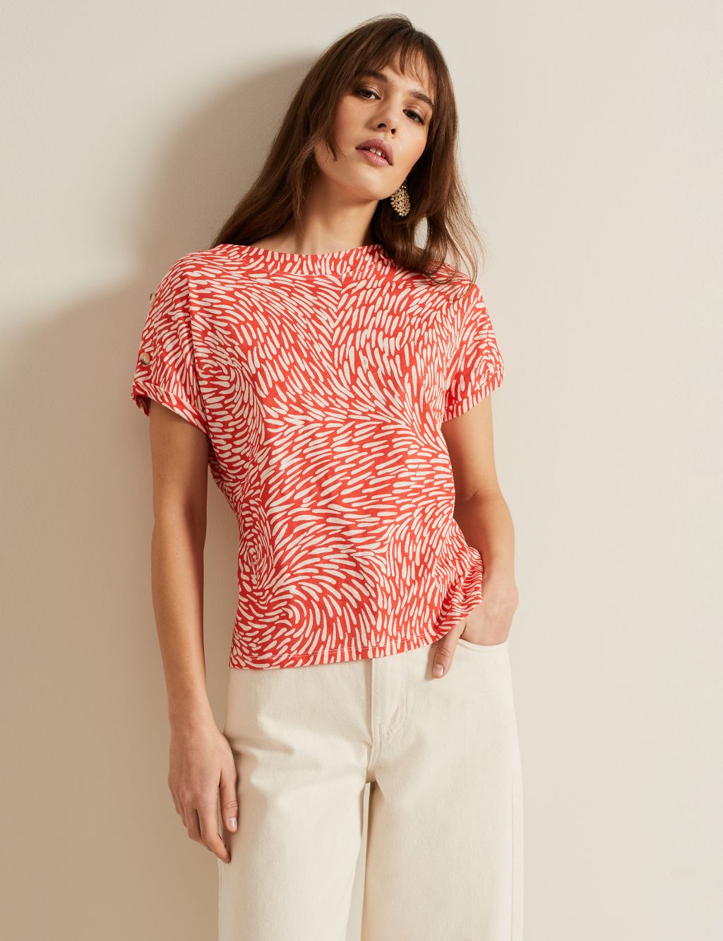 Pure Cotton Printed Top 3 of 6