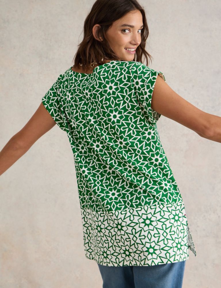 Pure Cotton Printed Tunic 4 of 7
