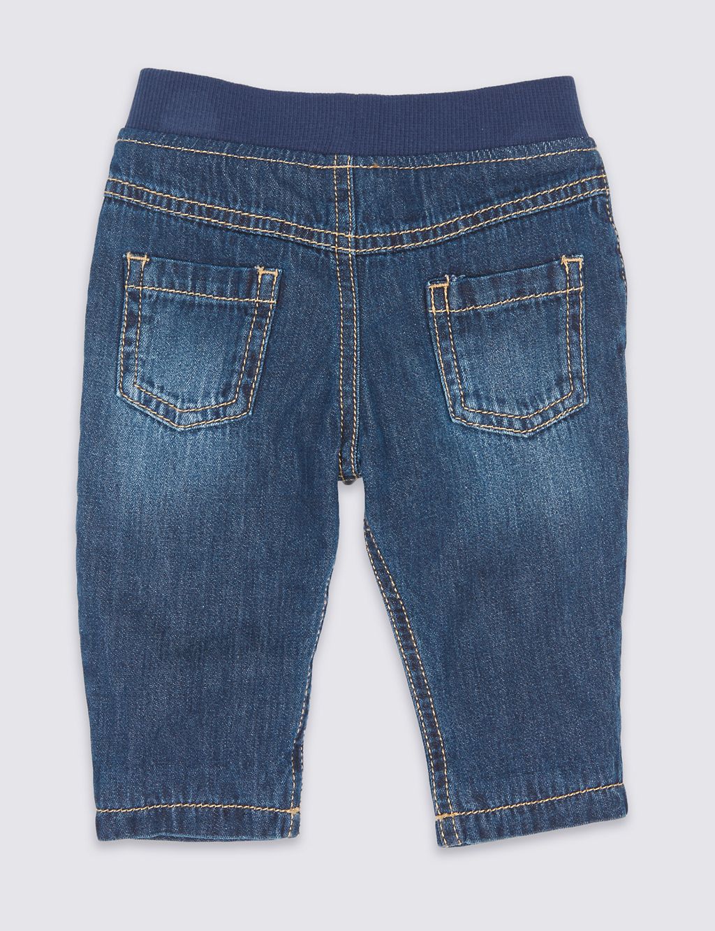 Pure Cotton Pull-on Jeans 1 of 4