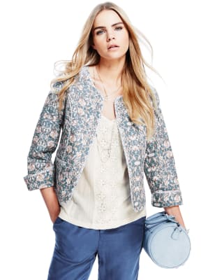 Cotton quilted cheap jacket womens