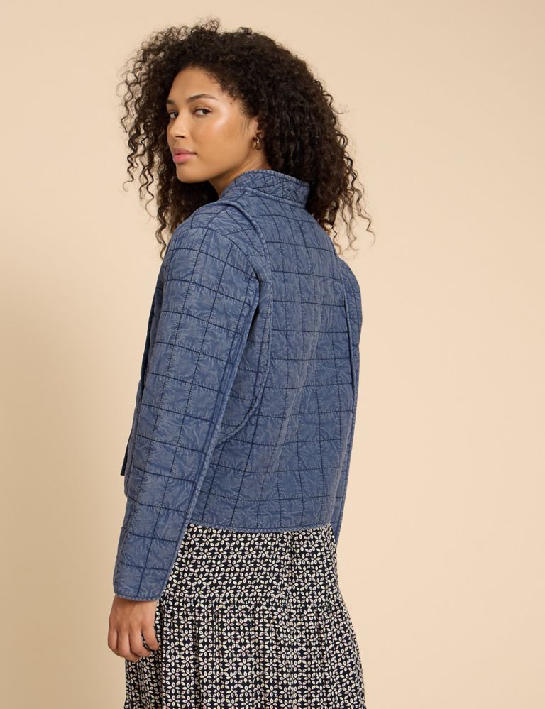 Pure Cotton Quilted Jacket 4 of 6