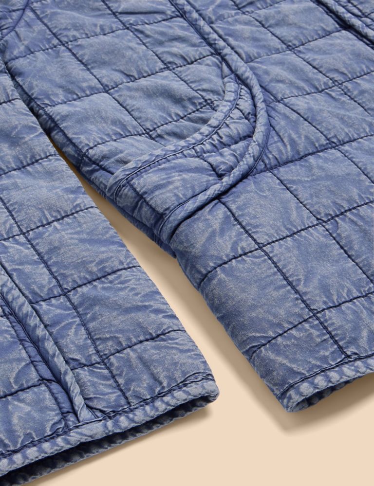 Pure Cotton Quilted Jacket 6 of 6