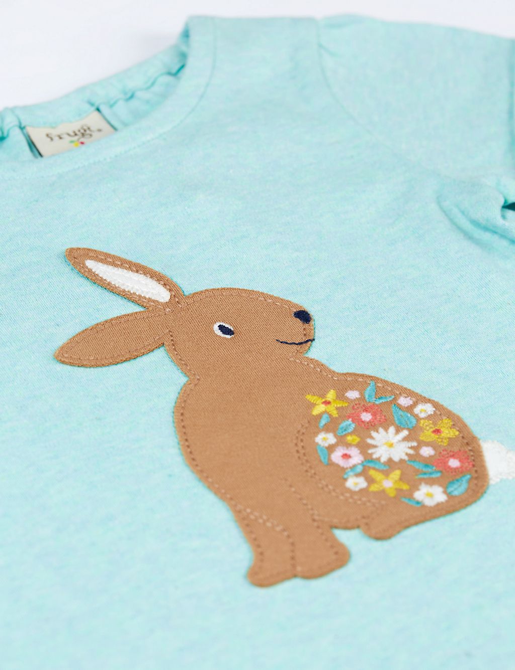 Pure Cotton Rabbit T-Shirt (0-4 Yrs) 1 of 3