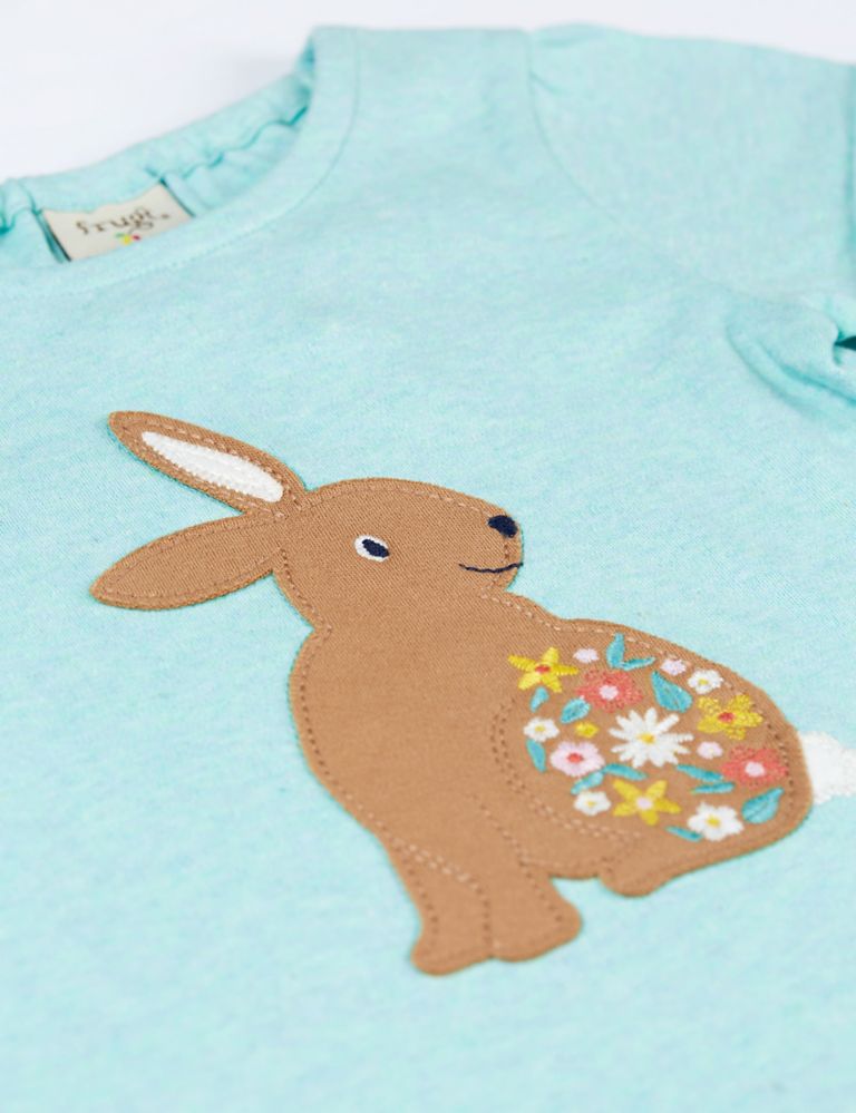 Pure Cotton Rabbit T-Shirt (0-4 Yrs) 2 of 3