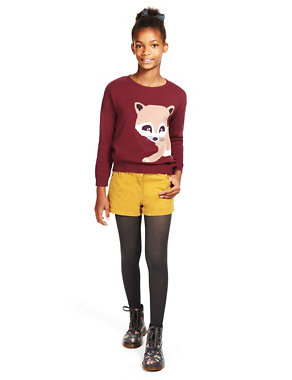 Pure Cotton Raccoon Jumper Image 2 of 5