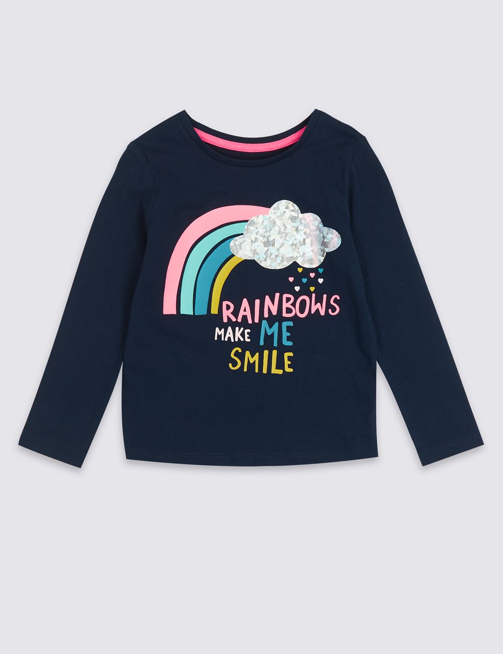Pure Cotton Rainbow Top (3 Months - 7 Years) 1 of 5