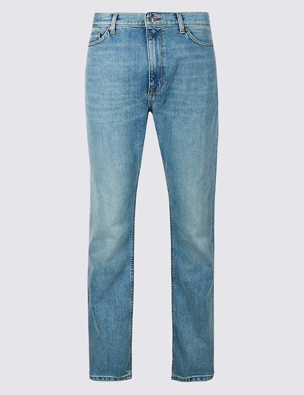 Pure Cotton Regular Fit Jeans Image 1 of 1
