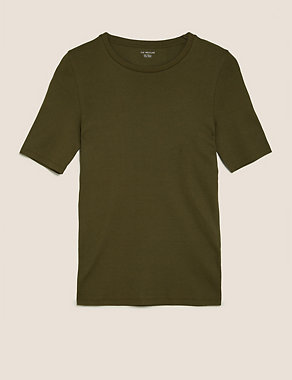 Pure Cotton Regular Fit T-Shirt Image 2 of 5