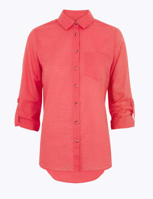 relaxed long sleeve shirt