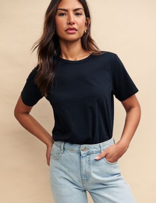 Pure Cotton Relaxed T-Shirt Image 2 of 6