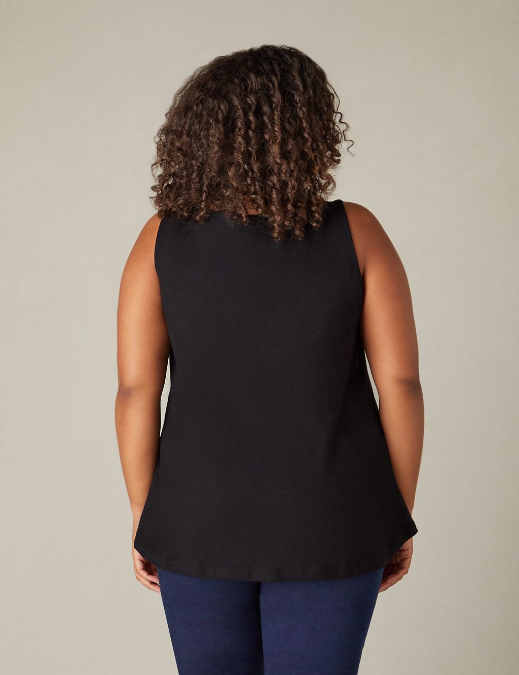 Pure Cotton Relaxed Vest 4 of 4