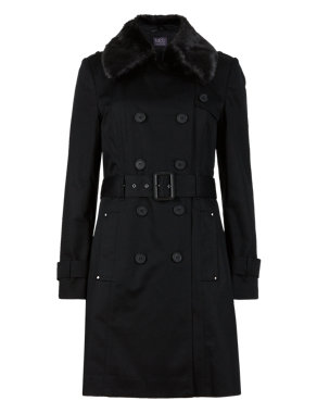 Pure Cotton Removable Lining Belted Trench Coat with Stormwear™ Image 2 of 4