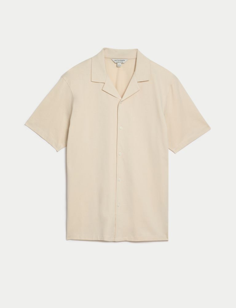Pure Cotton Revere Polo Shirt 2 of 5