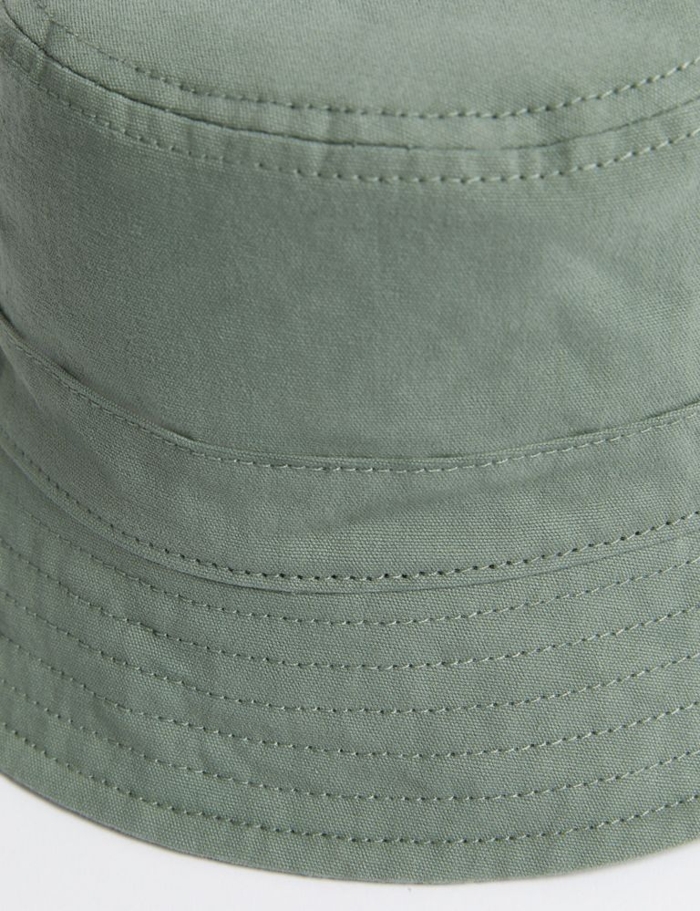 Pure Cotton Reversible Bucket Hat 4 of 4