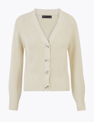 Cotton shop cardigans m&s