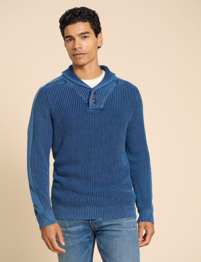 Shawl neck jumper clearance