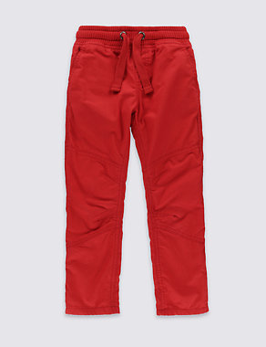 Pure Cotton Ripstop Trousers (1-7 Years) Image 2 of 3