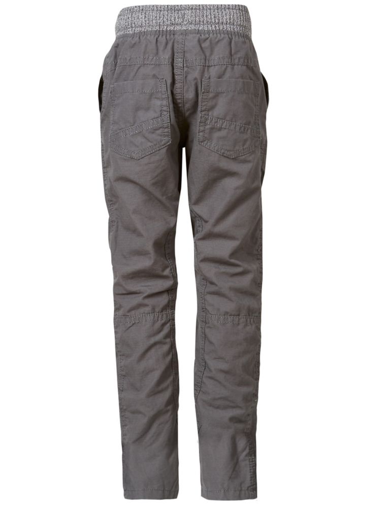Pure Cotton Ripstop Trousers (1-7 Years) 5 of 5