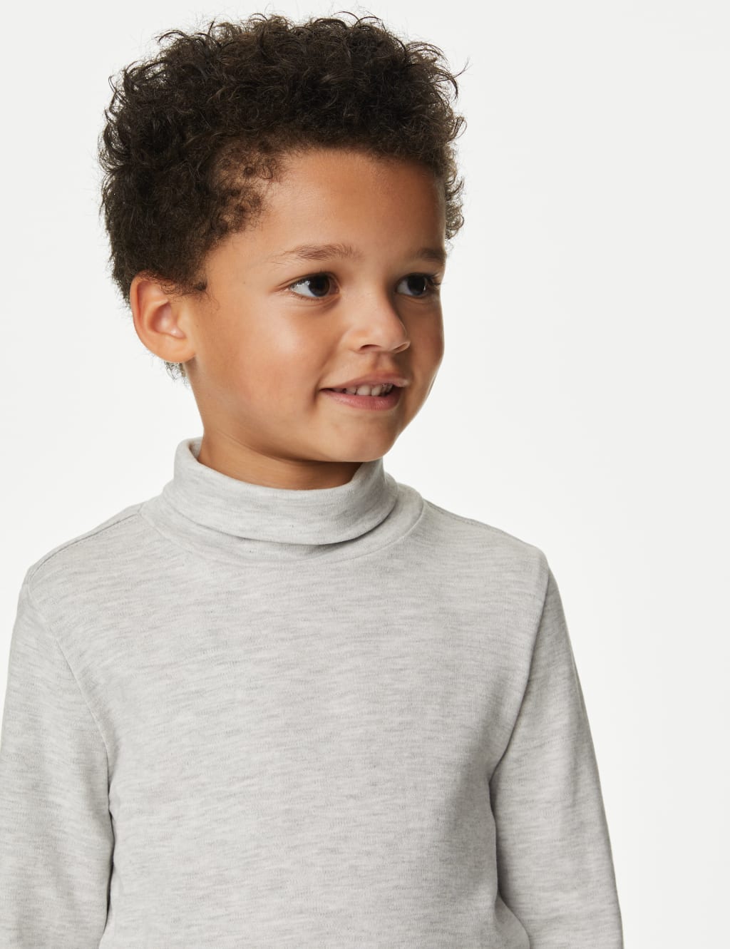 Pure Cotton Roll Neck Top 2 8 Yrs