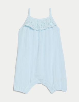 Pure Cotton Romper (0–3 Yrs) Image 2 of 8
