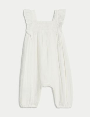 Pure Cotton Romper (0-3 Yrs) Image 2 of 5