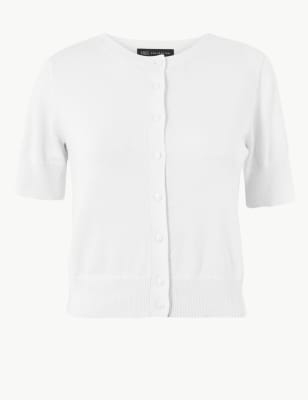 Marks and spencer shop short sleeve cardigan