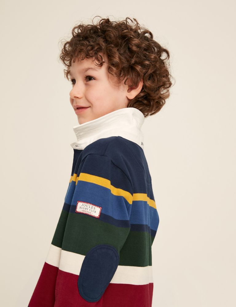 Pure Cotton Rugby Shirt (2-12 Yrs) 4 of 6