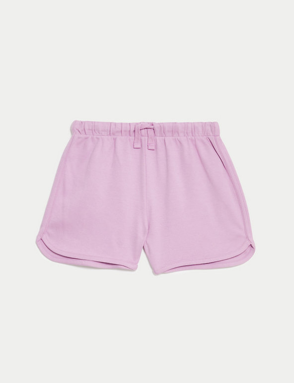 Pure Cotton Runner Shorts (2-8 Yrs) Image 1 of 1