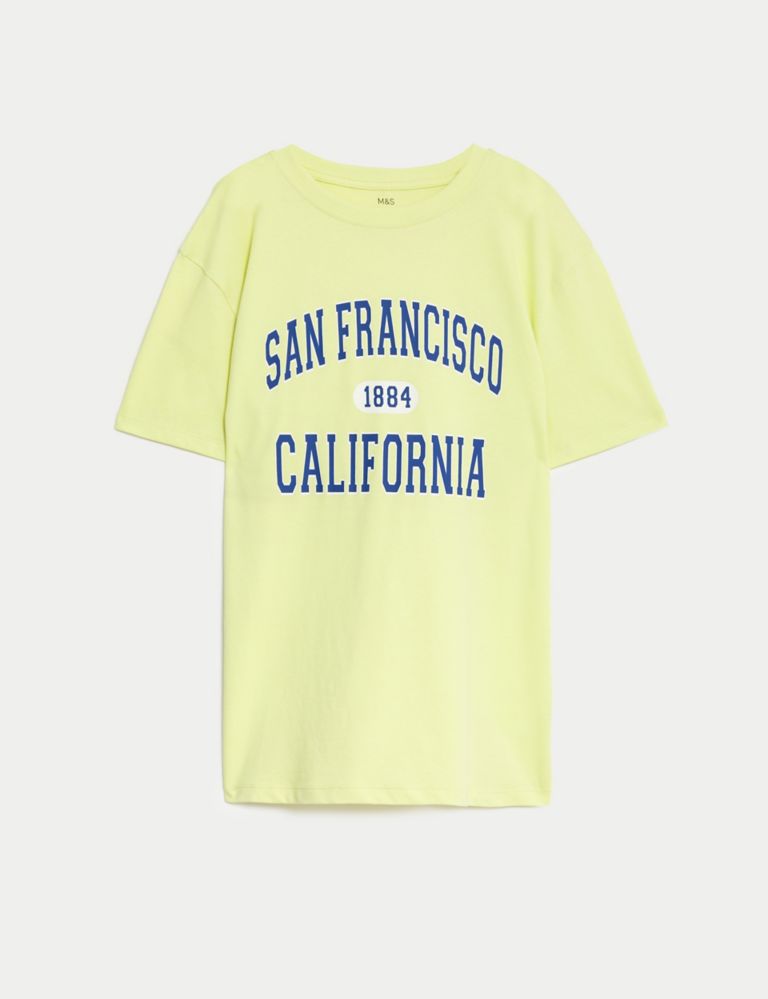 Pure Cotton San Francisco T-Shirt (6-16 Yrs) 1 of 2