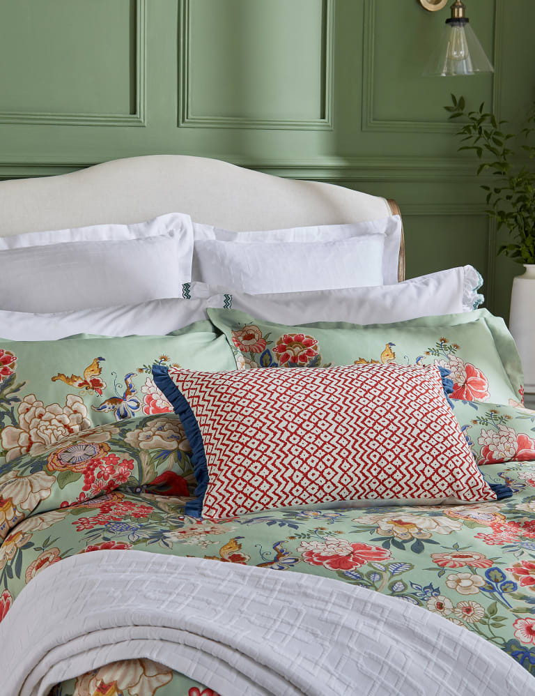 Pure Cotton Sateen Emperor Peony Duvet Cover