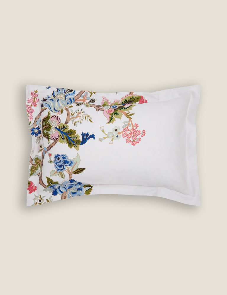 Pure Cotton Sateen Fussang Tree Oxford Pillowcase Sanderson M S