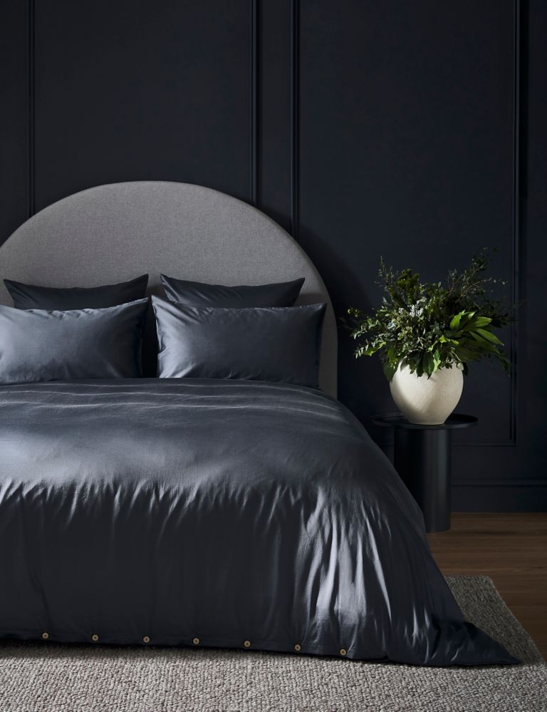 Pure Cotton Sateen Luxe Duvet Cover 1 of 3