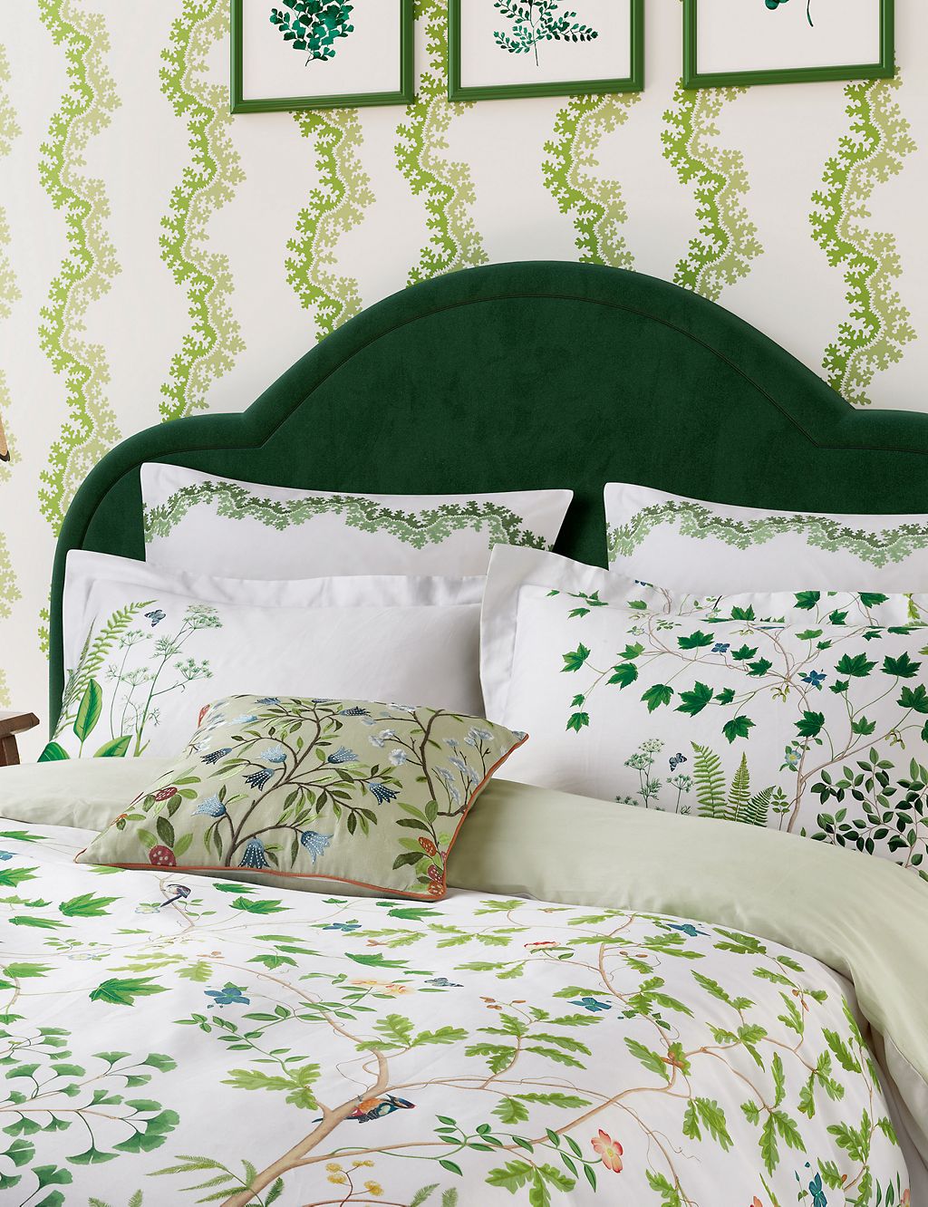Pure Cotton Sateen Sycamore & Oak Bedding Set 1 of 6