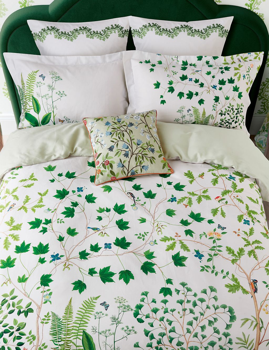 Pure Cotton Sateen Sycamore & Oak Bedding Set 2 of 6